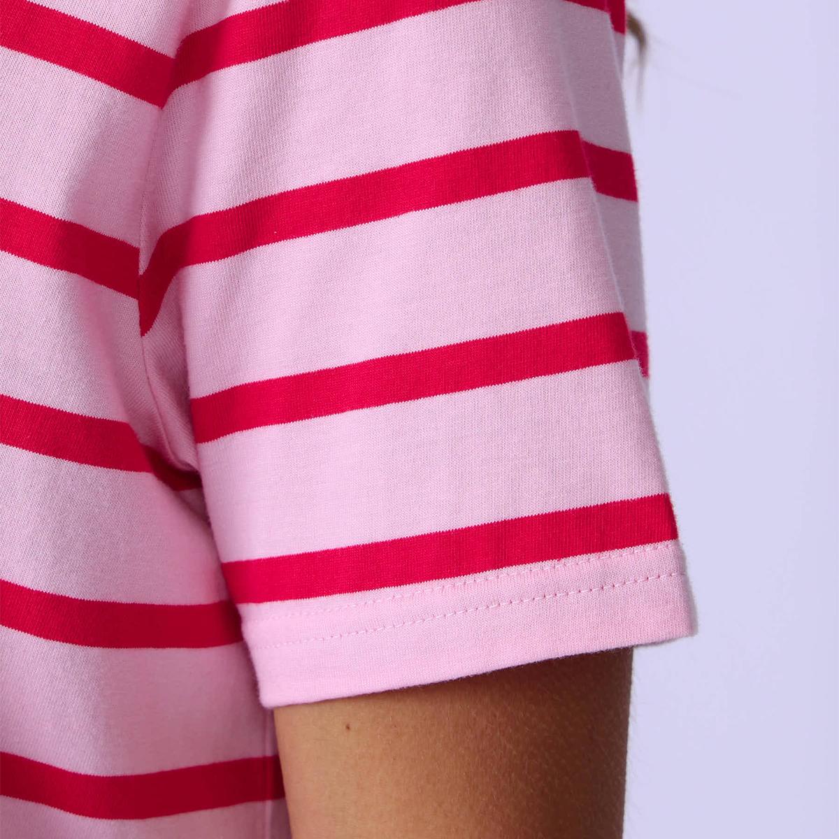 T-shirt brodé Garret rose clair, MISE AU GREEN
