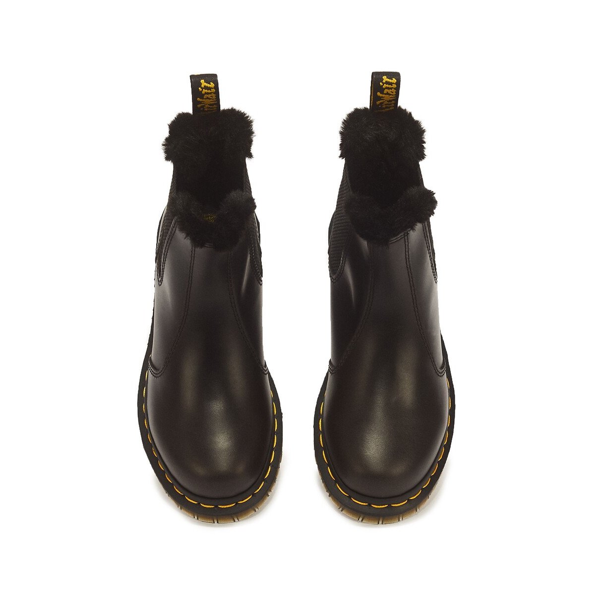 Boots chelsea cuir 2976 Leonore noir, DR. MARTENS