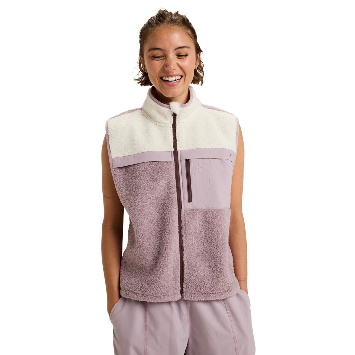 Veste de sport sans manches BOUNDLESS SPIRIT. violet nirvana, ROXY