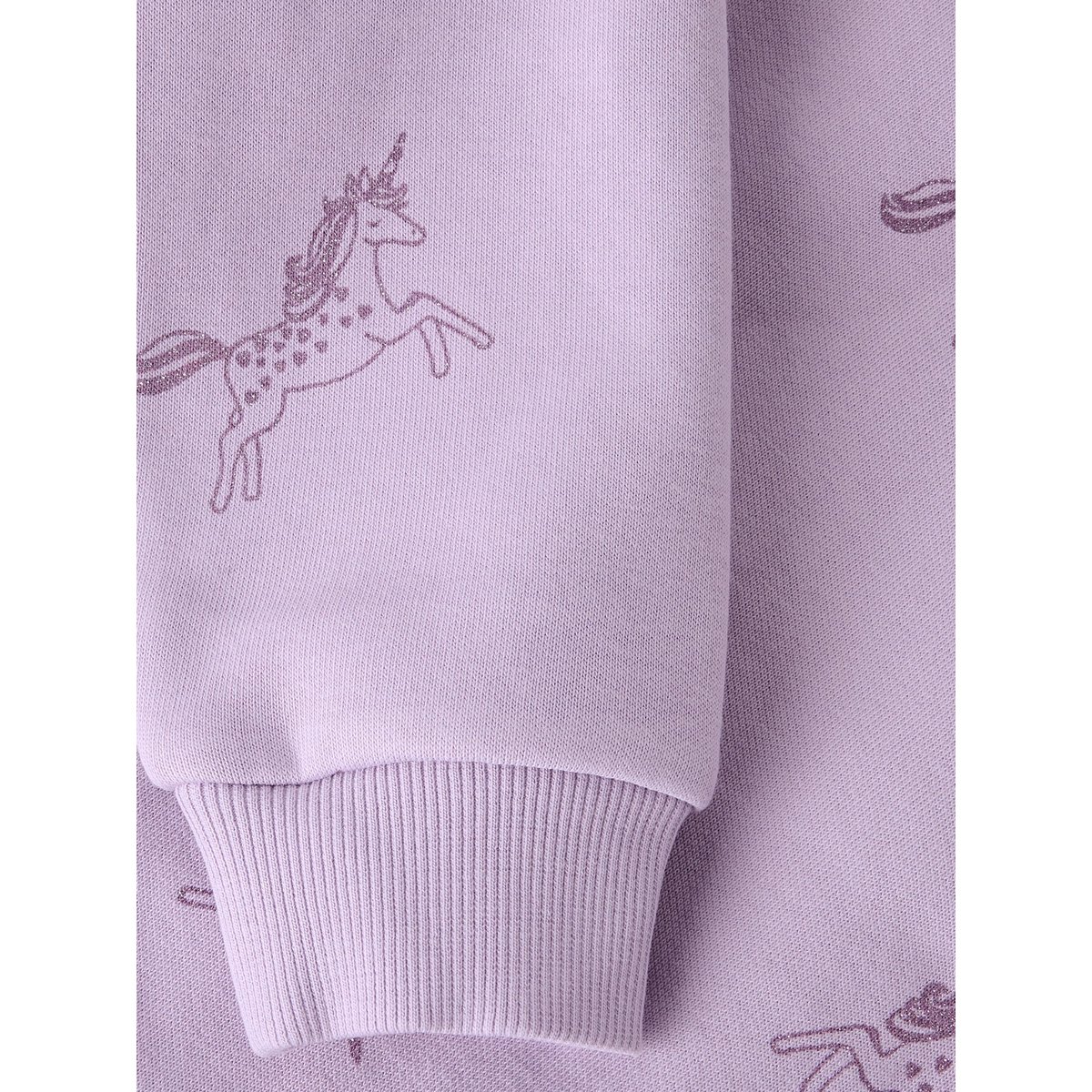 Sweat-Shirt violet - lavender lily, NAME IT