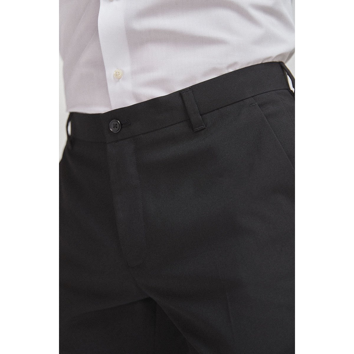 Pantalon Habillé Stretch Slim Fuselés noir, NEXT