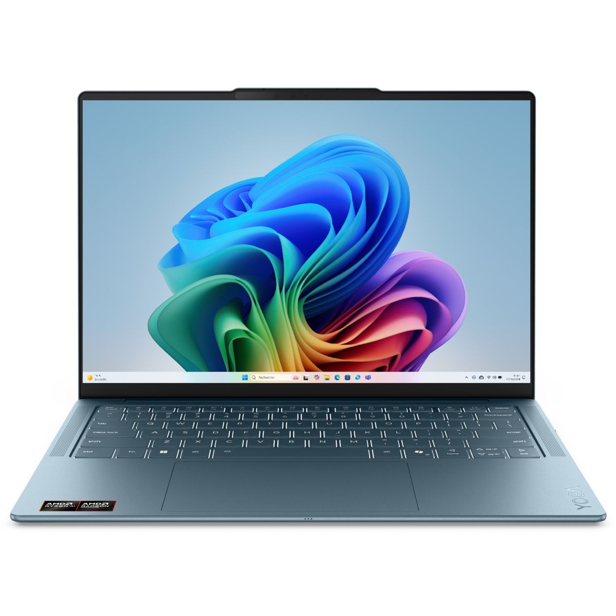 Ordinateur portable Yoga Slim 7 14AGP11 14" OLED AMD Ryzen AI 7 445 16 Go RAM LPDDR5x SSD 512 Go couleur unique, LENOVO