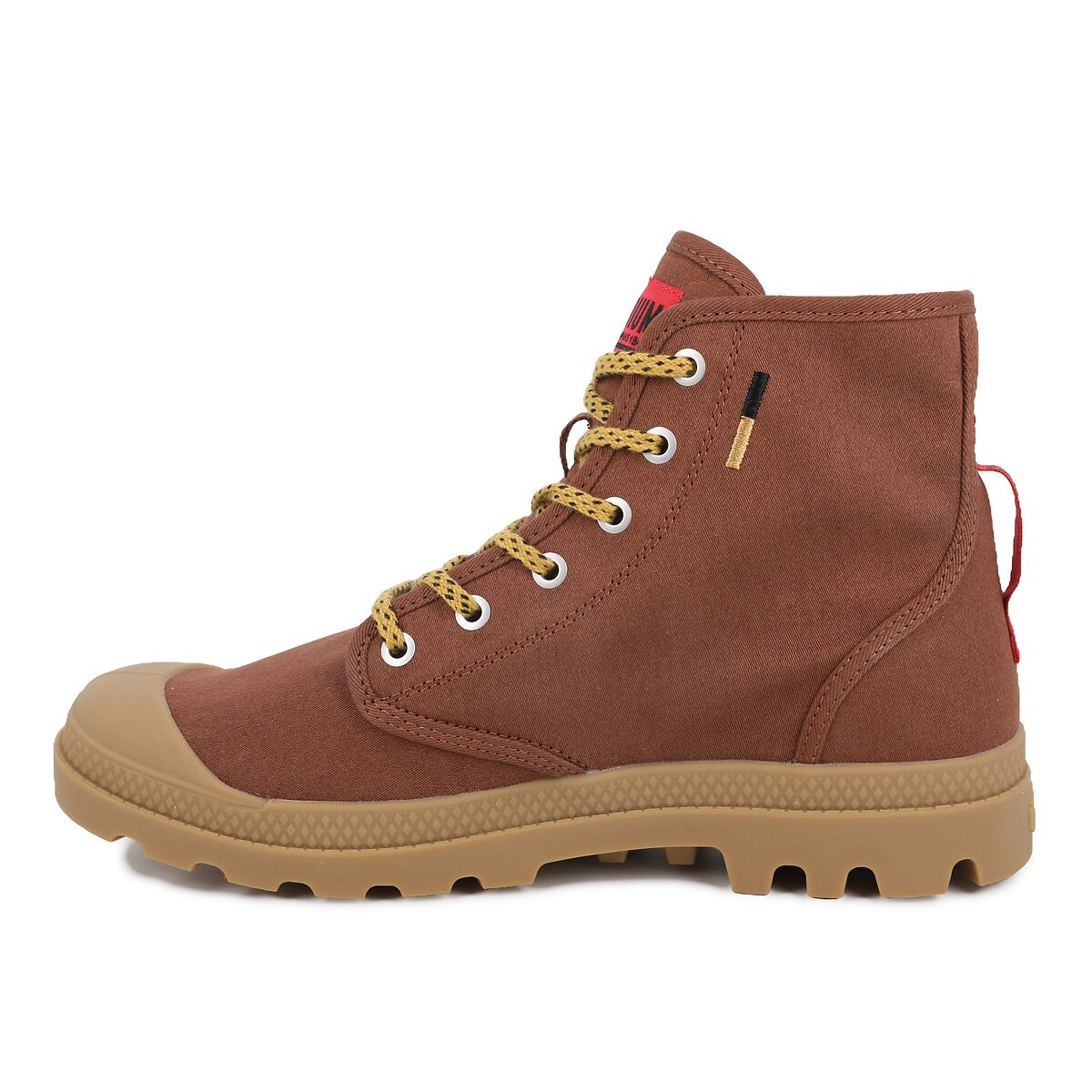 Pampa Hi HTG Gum High Top Trainers brown, PALLADIUM