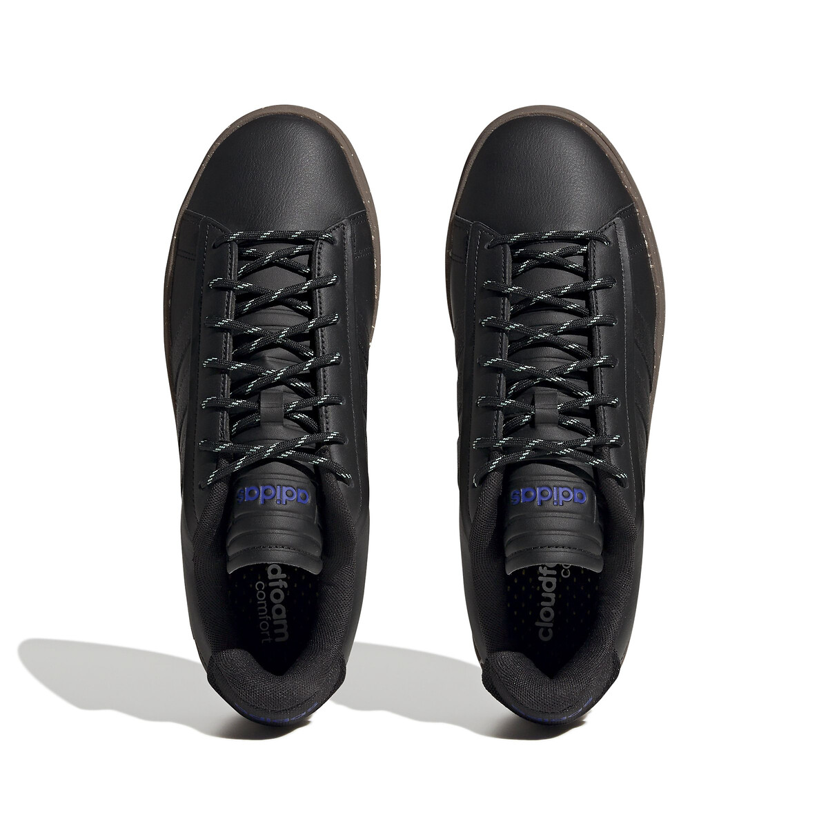 Baskets cuir Grand Court Alpha noir, ADIDAS SPORTSWEAR