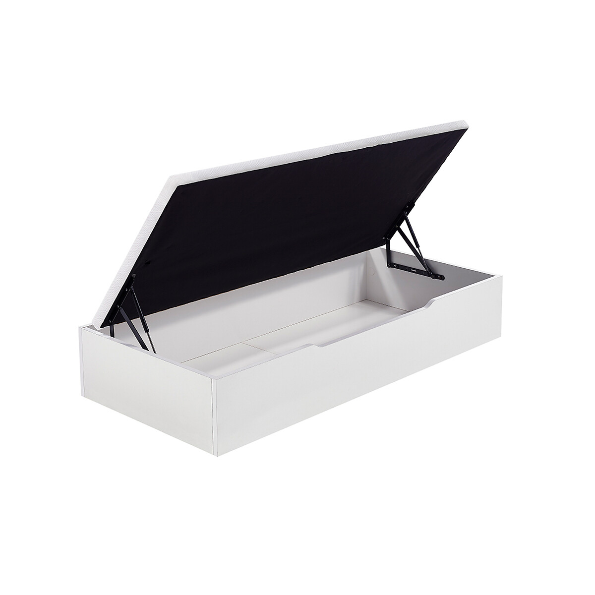 Sommier/base Wood lateral, MOLAFLEX branco, MOLAFLEX