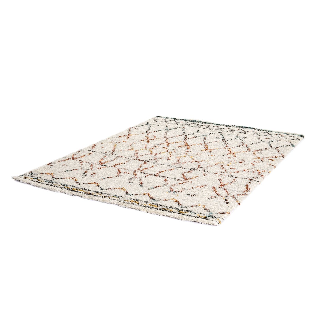 Tapis doux et épais de style ethnique TIFAWT palette colorée, AFK LIVING
