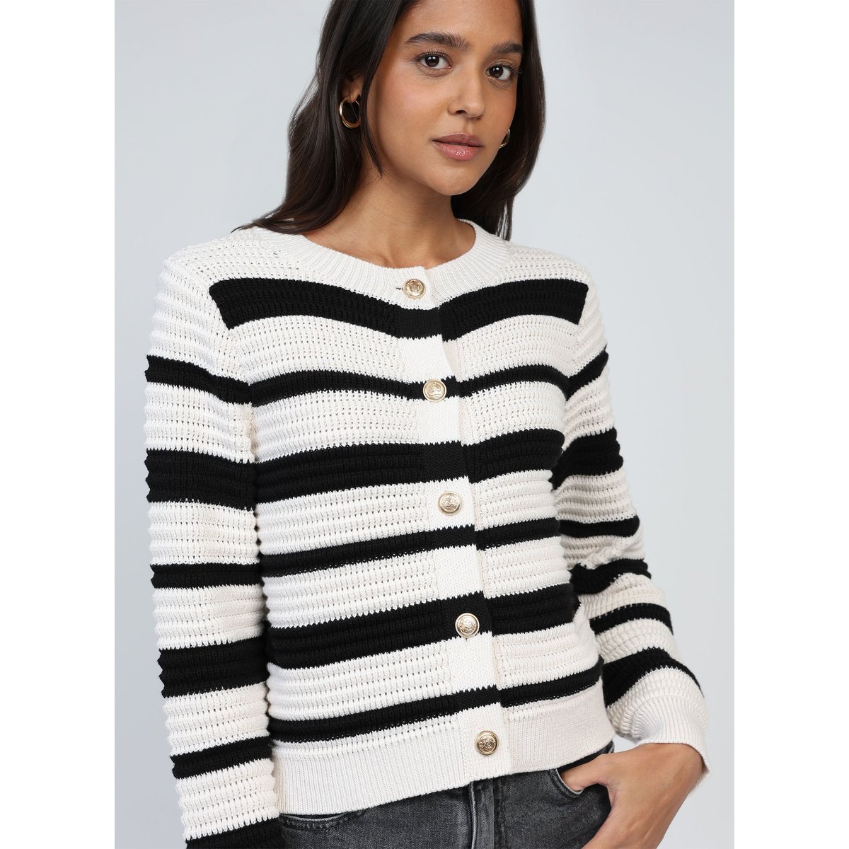 Cardigan LEVITANO noir, AN'GE