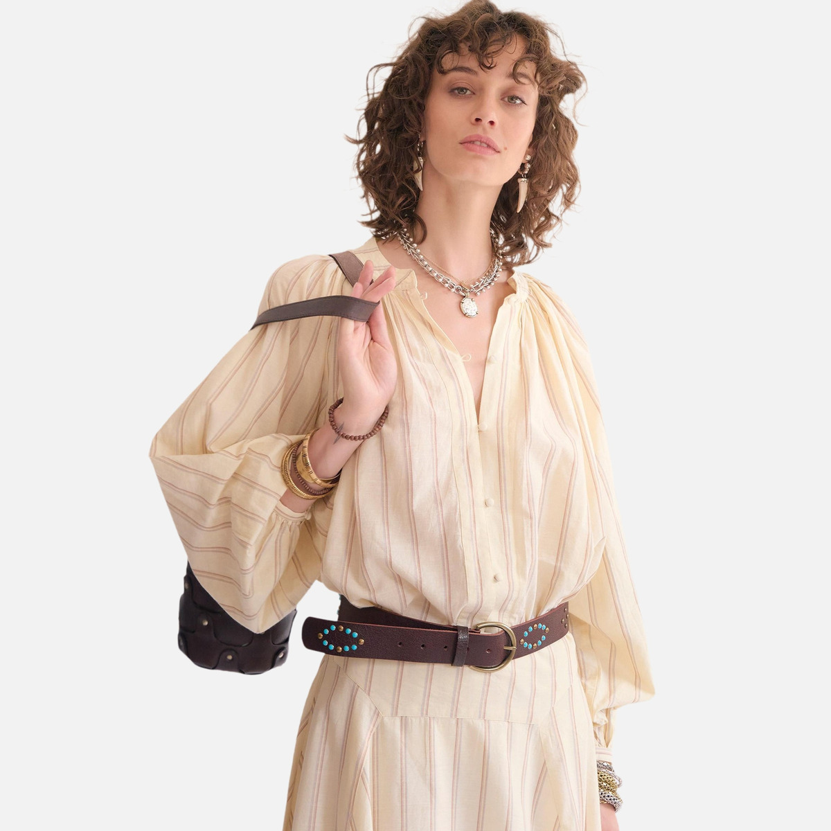 Chemise CARLIN 26s vanille, MKT STUDIO