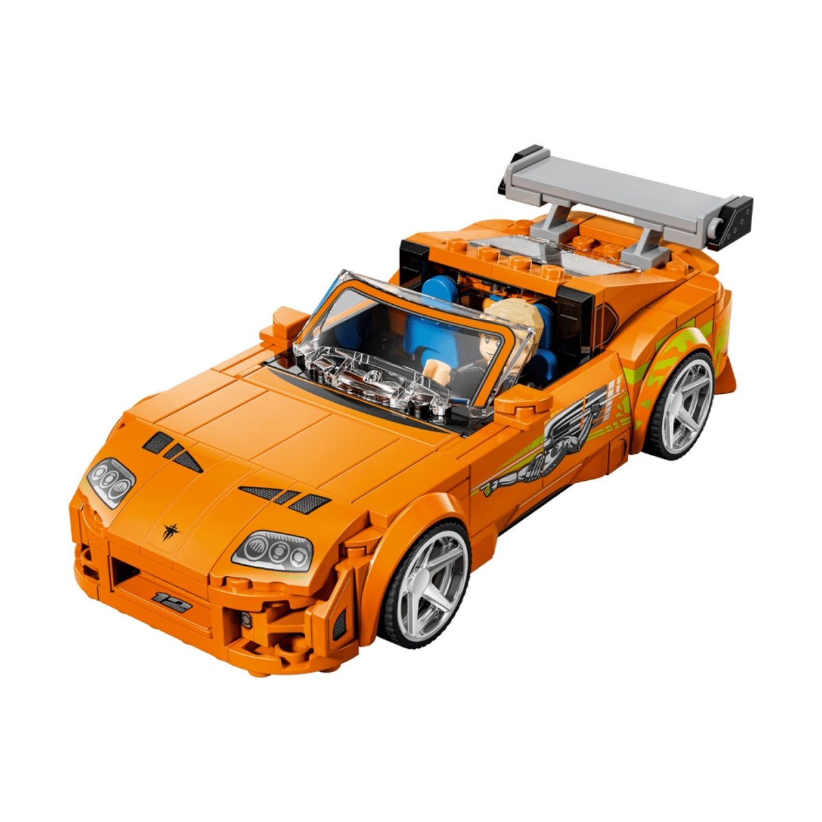 Speed Champions La Toyota Supra MK4 de Fast and Furious orange, LEGO