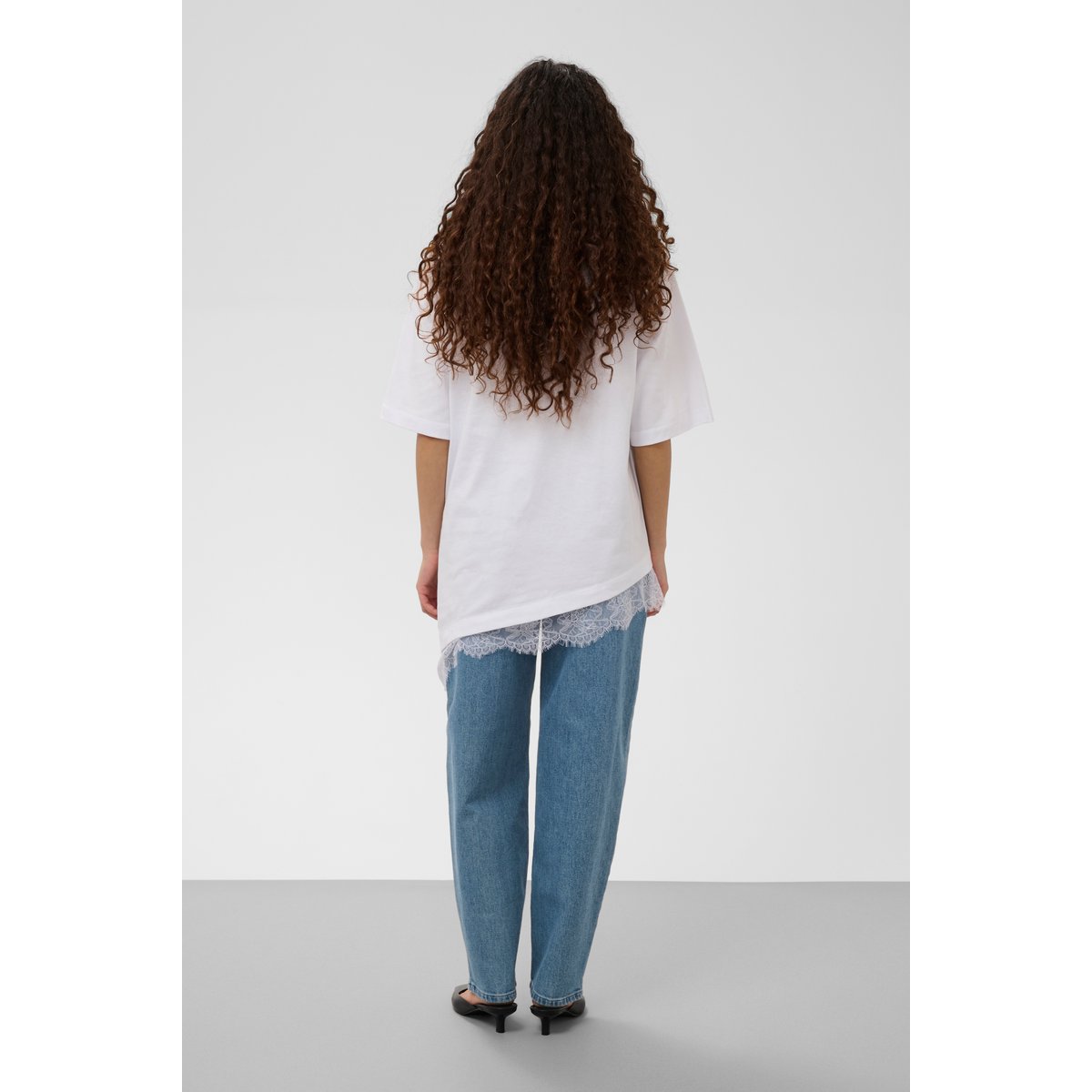 T-shirt blanc bright white, SOAKED IN LUXURY