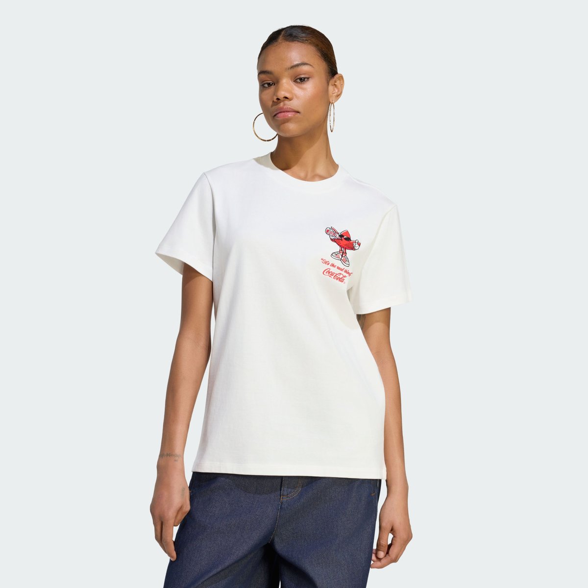 T-Shirt Trefi Adidas X Coca-Cola Gfx T-Shirt Trefi Adidas X Coca-Cola Gfx core white, adidas Originals