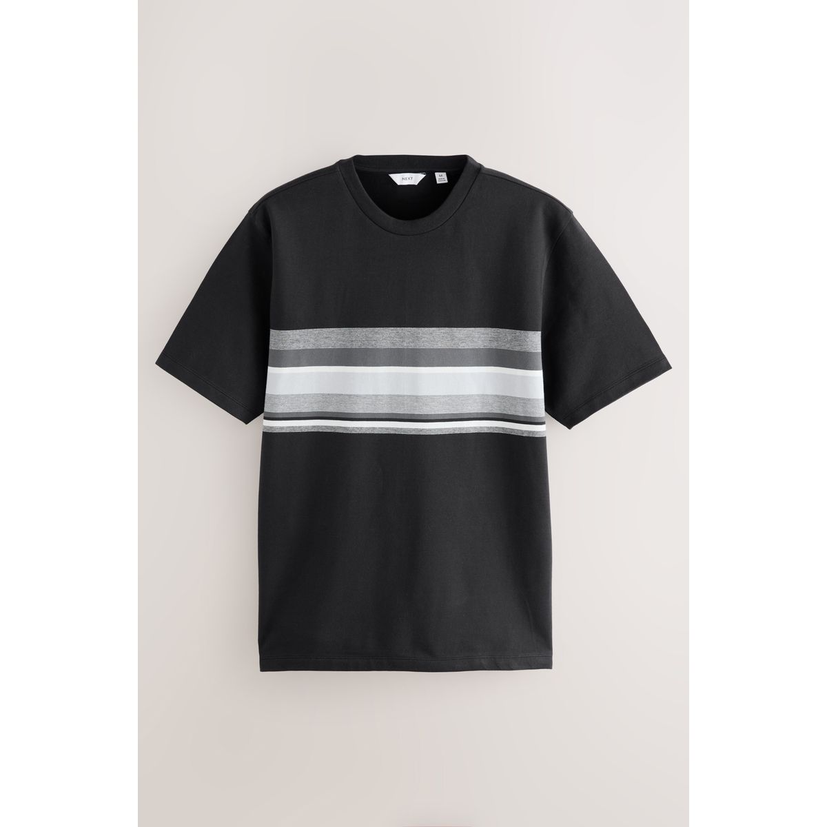 T-shirt en color-block, lot de 3 neutre/pierre/noir, NEXT