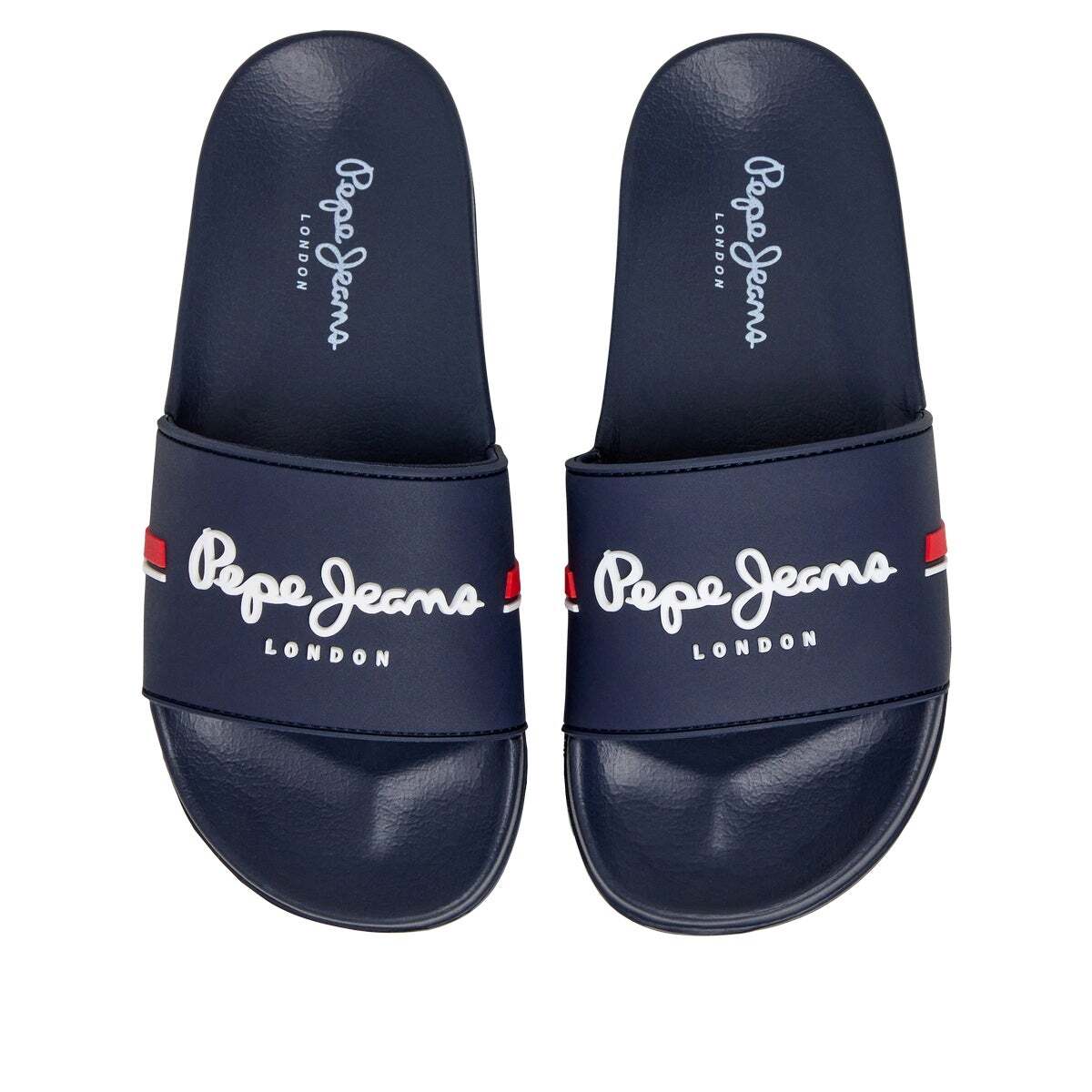 Claquettes Avec Logo marine, PEPE JEANS