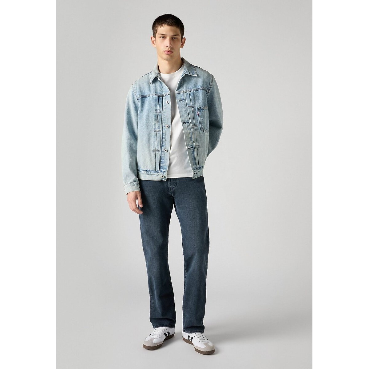 Jean droit 501® blue black stretch, LEVI'S