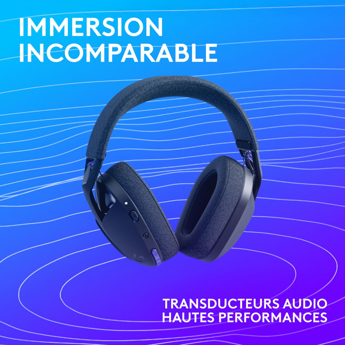 Casque gamer G321 Noir Lightspeed noir, LOGITECH