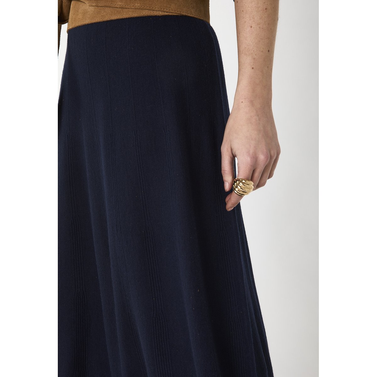Jupe en maille OCTAVE bleu, Maison 123