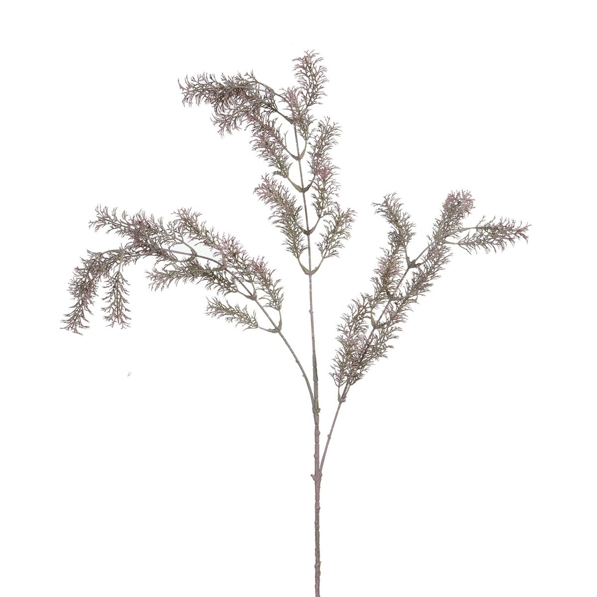 Tige de ming fern artificielle H93 LES ESSENTIELS rose, SIA