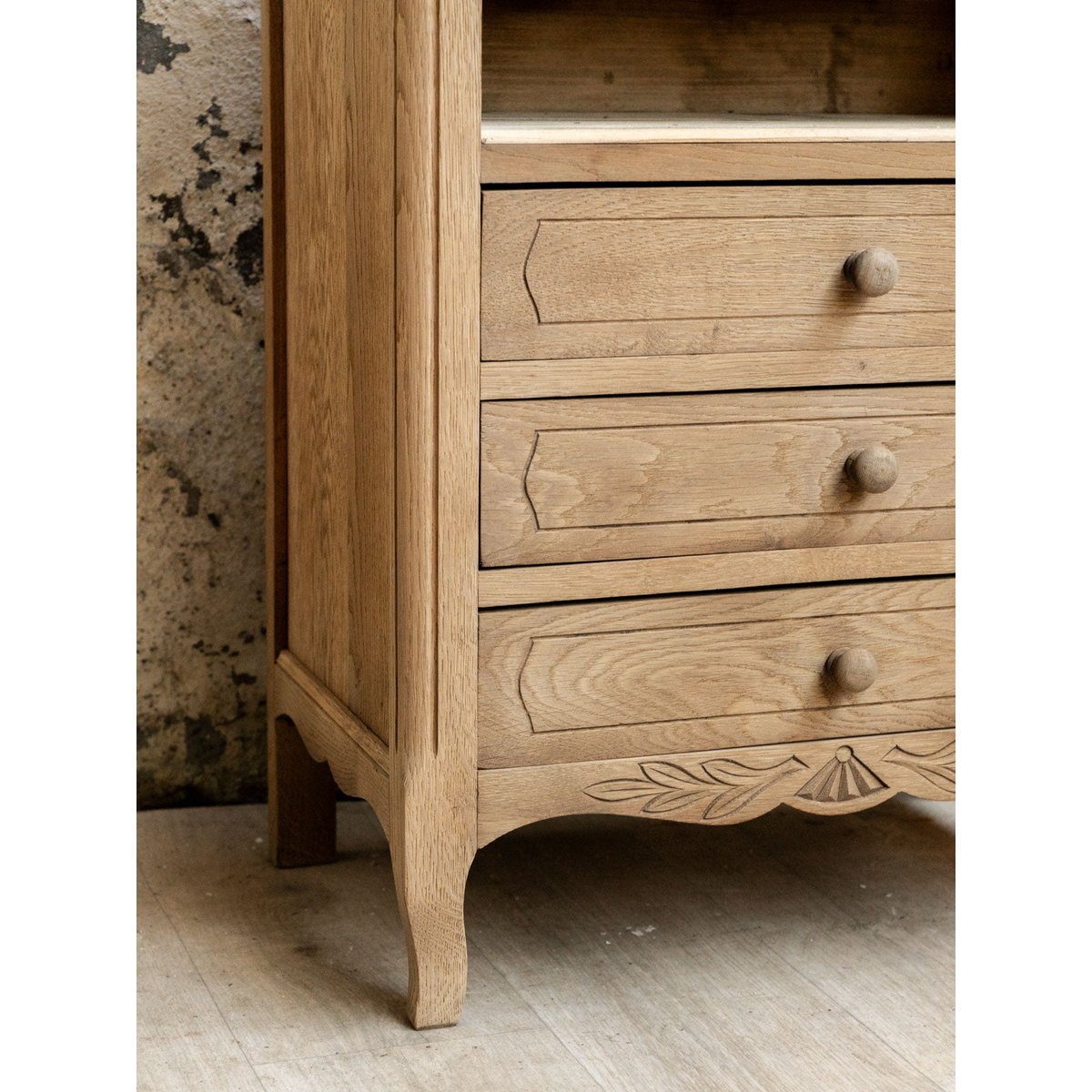 Petit meuble de rangement en bois Valery N°156 - Bon état bois clair, DEBONGOUT