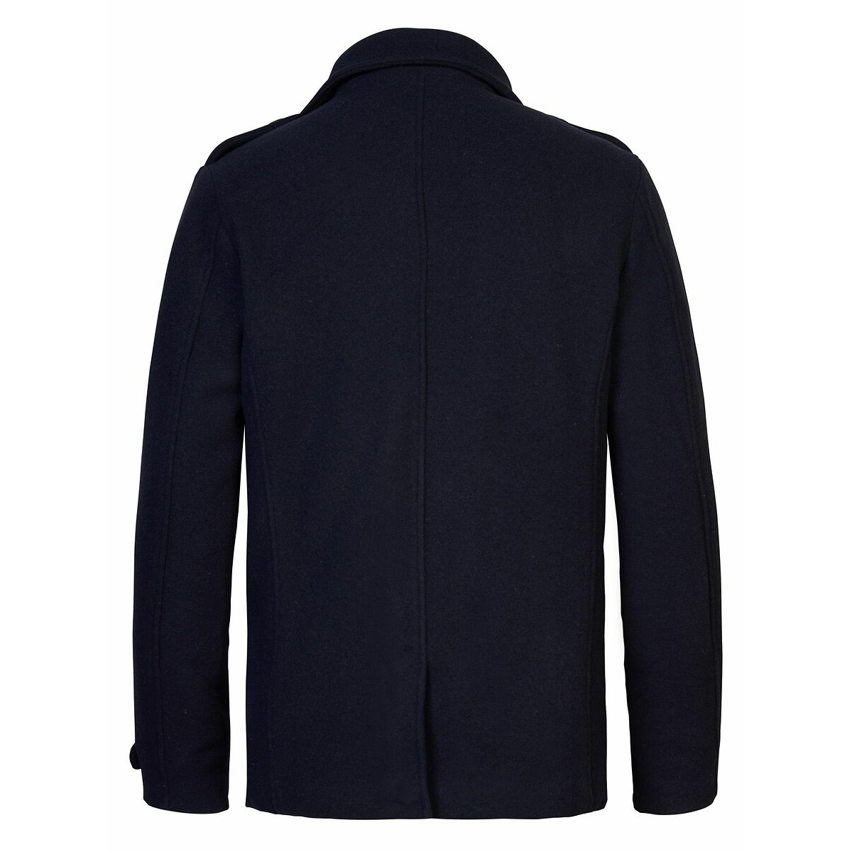 Pea coat with trim navy blue, PETROL INDUSTRIES