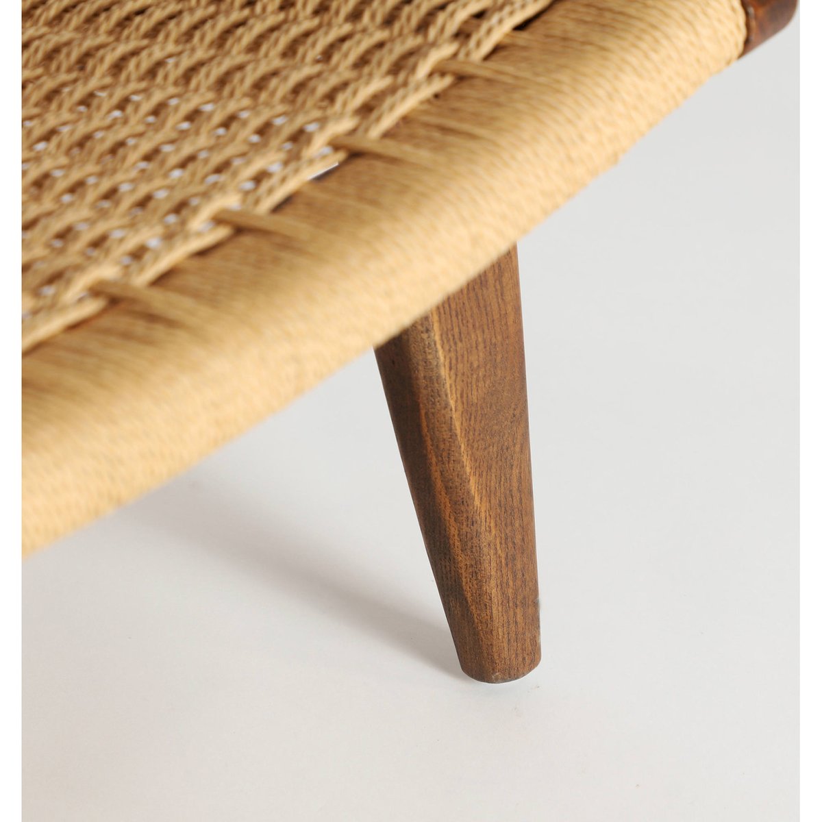 Fauteuil bohème en orme et corde VACIO brun et brun clair, RECOLLECTION