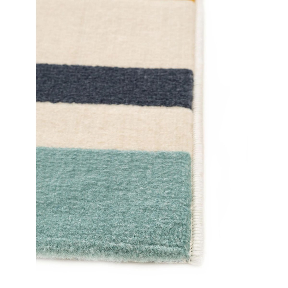 Tapis DESSERT bleu/jaune, BENUTA
