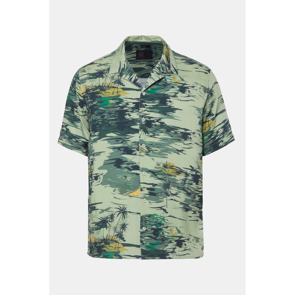 Chemise imprimé all-over menthe clair, JP1880