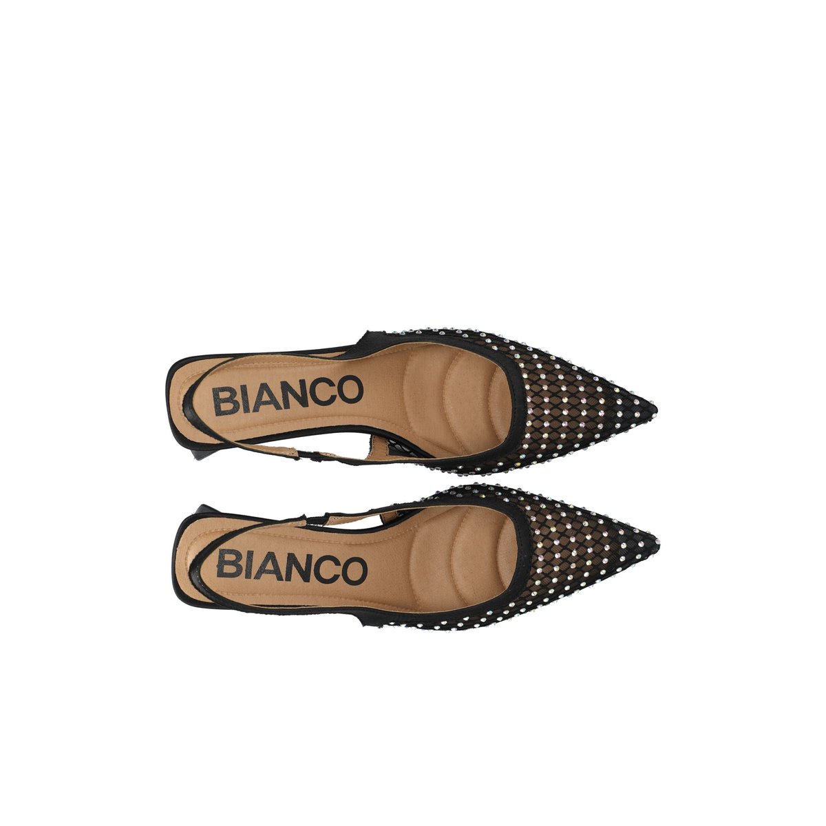 Chaussures À Bride Arrière noir - black, BIANCO