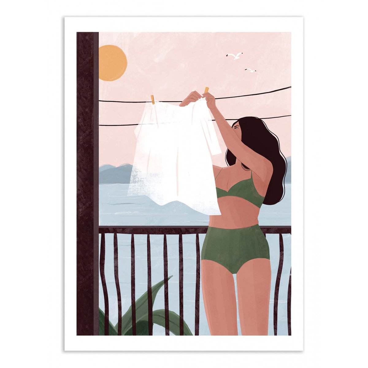 Affiche d'art - Perfect day - Maja Tomljanovic affiche d'art, WALL EDITIONS