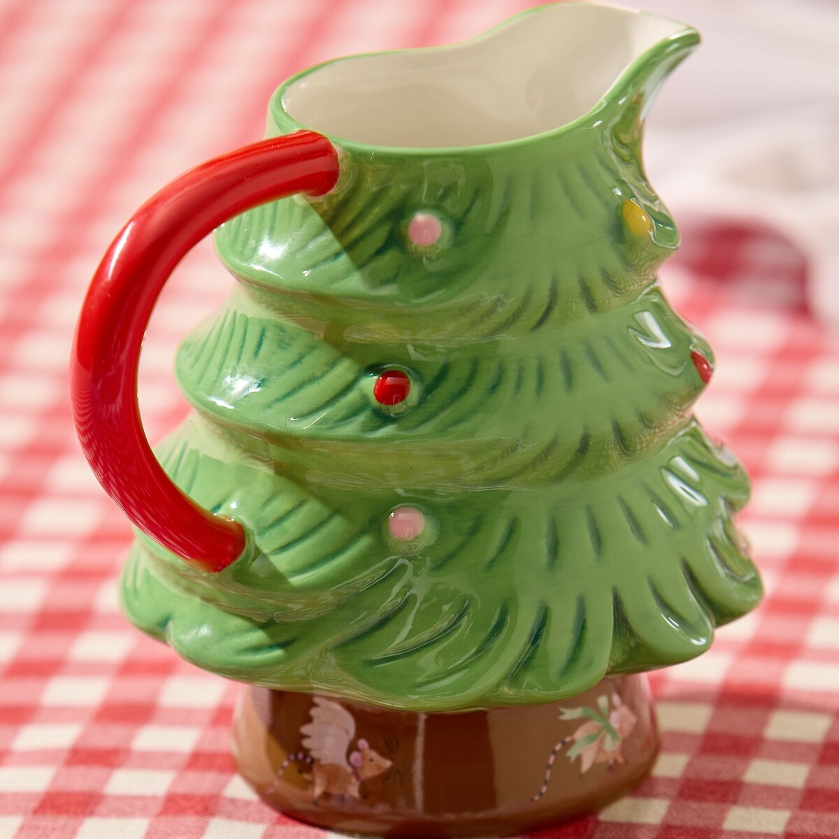 Small Christmas Tree Sauce Jug multi-coloured, CATH KIDSTON