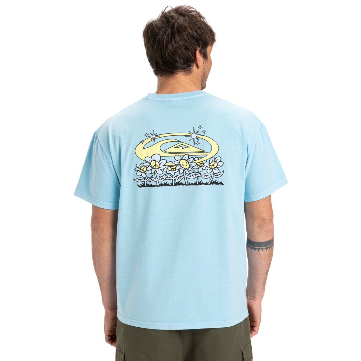 T-shirt à manches courtes ND NATURE MAGIC bleu coronet blue, QUIKSILVER