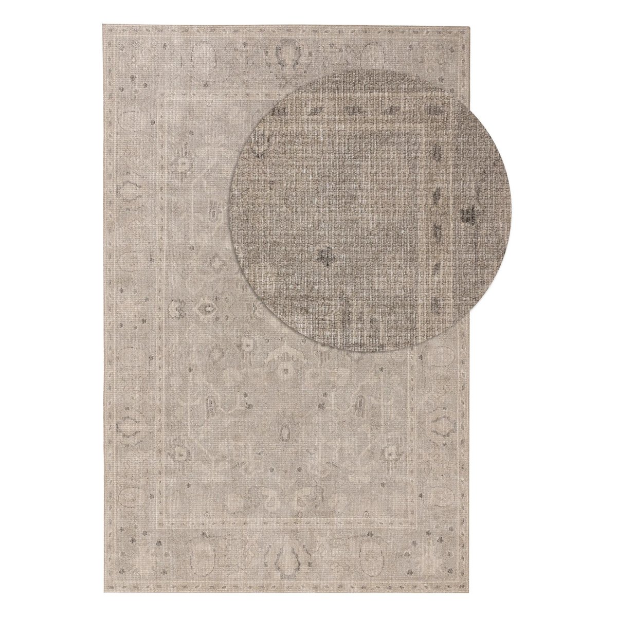 Tapis LORENZO gris clair, BENUTA 
