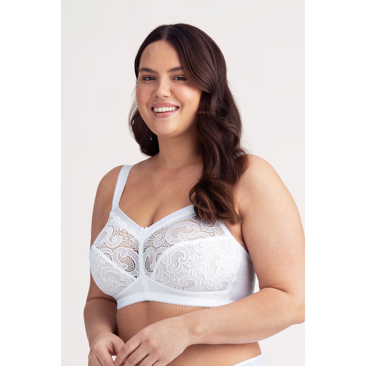 Soutien gorge SA minimiseur Wonder blanc, MISS MARY OF SWEDEN