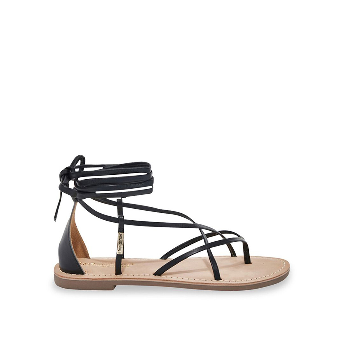 Djoya Leather Multi-Strap Sandals black, LES TROPEZIENNES PAR M.BELARBI