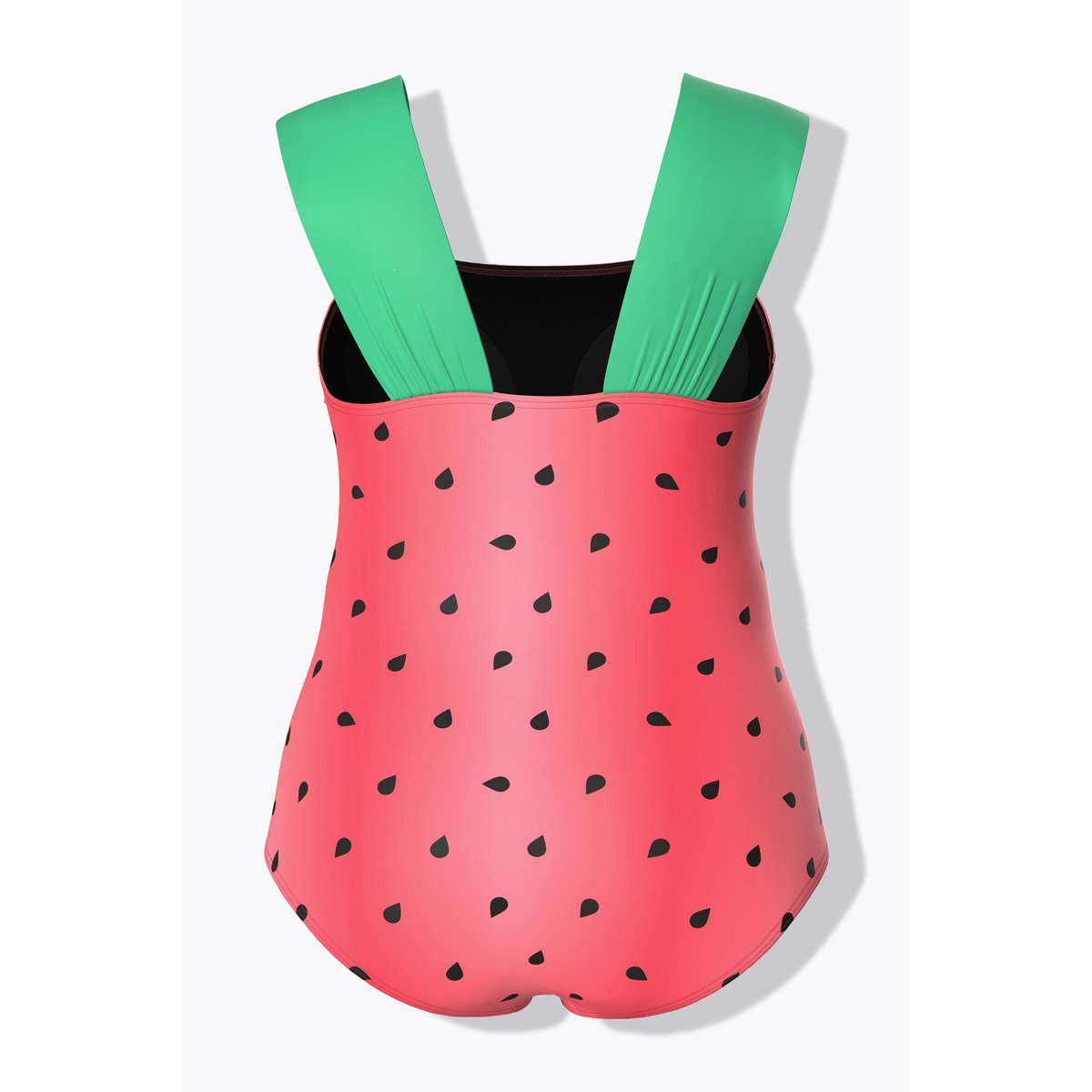 Maillot de bain à bonnets souples. Motif corail, ULLA POPKEN