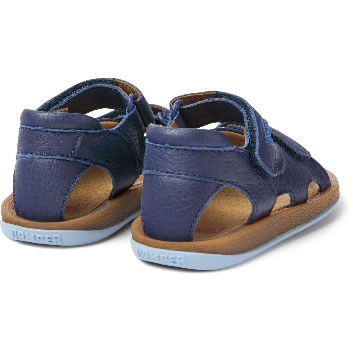 Sandales Cuir Bicho bleu foncé, CAMPER