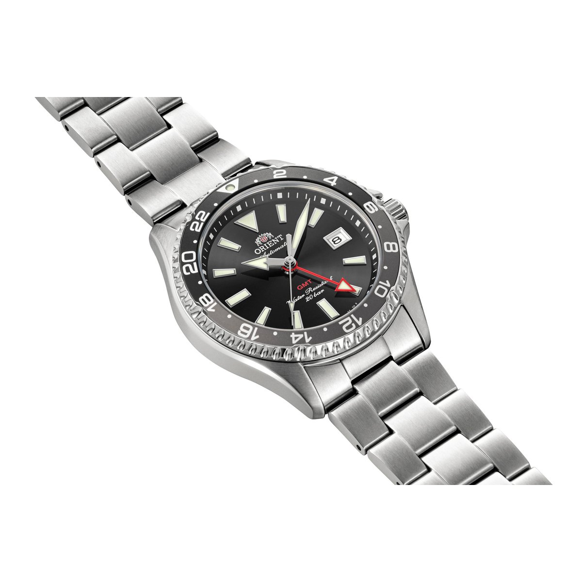 Montre Analogique  MAKO argenté noir argenté, ORIENT