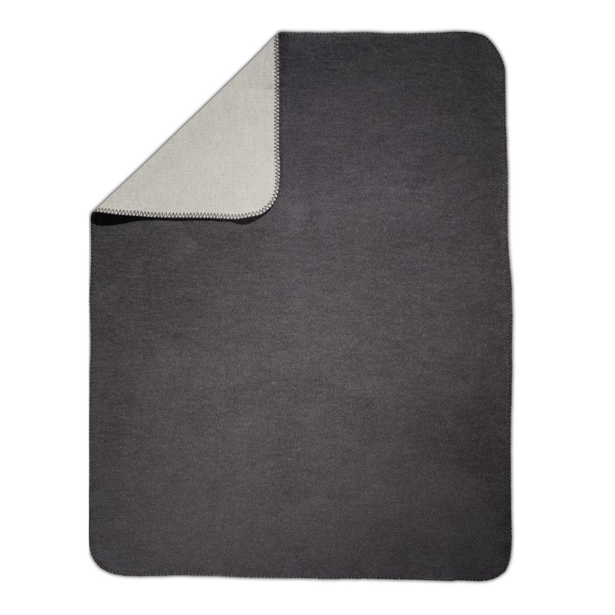 Couverture réversible REVERSO gris, LABONI