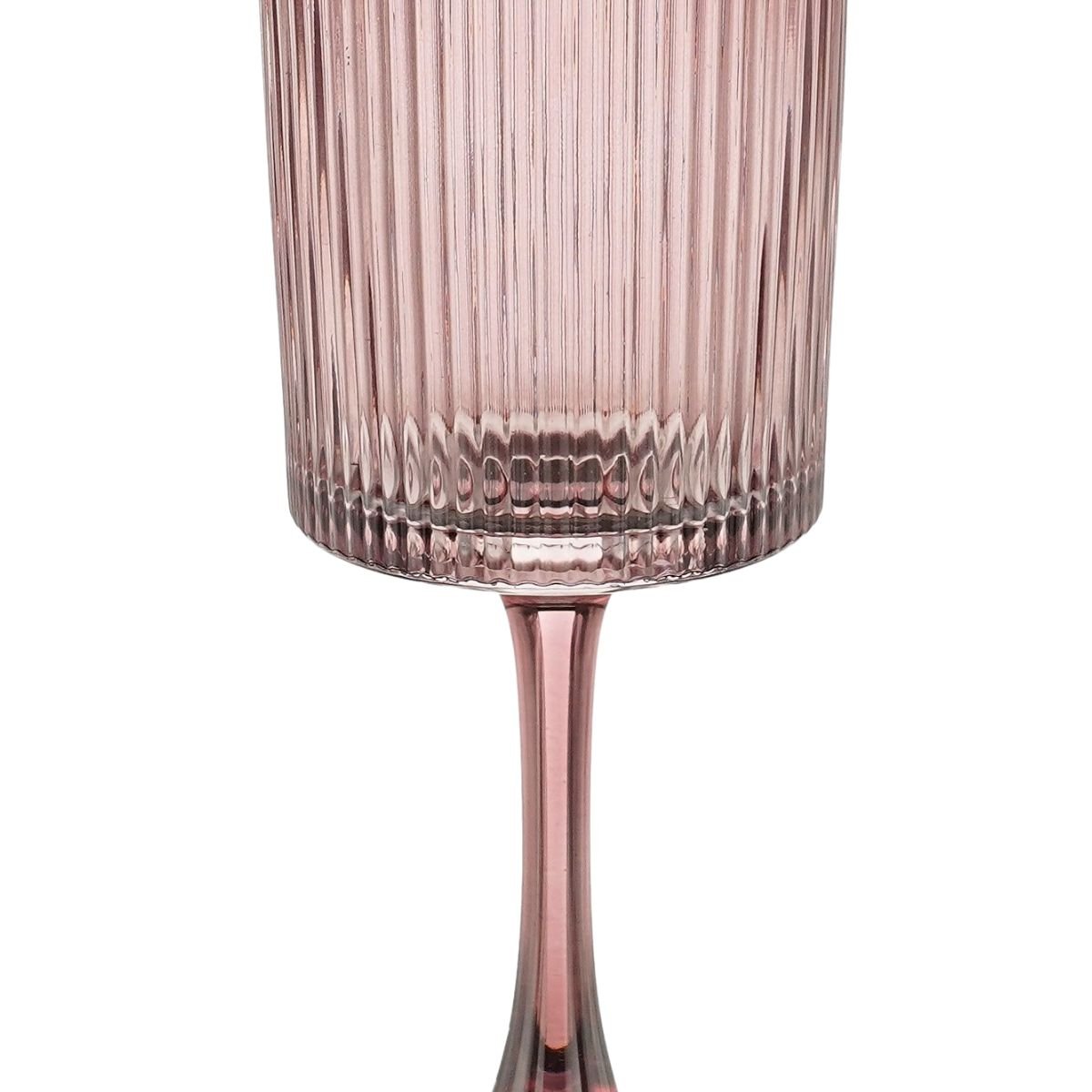 Verre à vin GRIGIO rose, MICA DECORATIONS