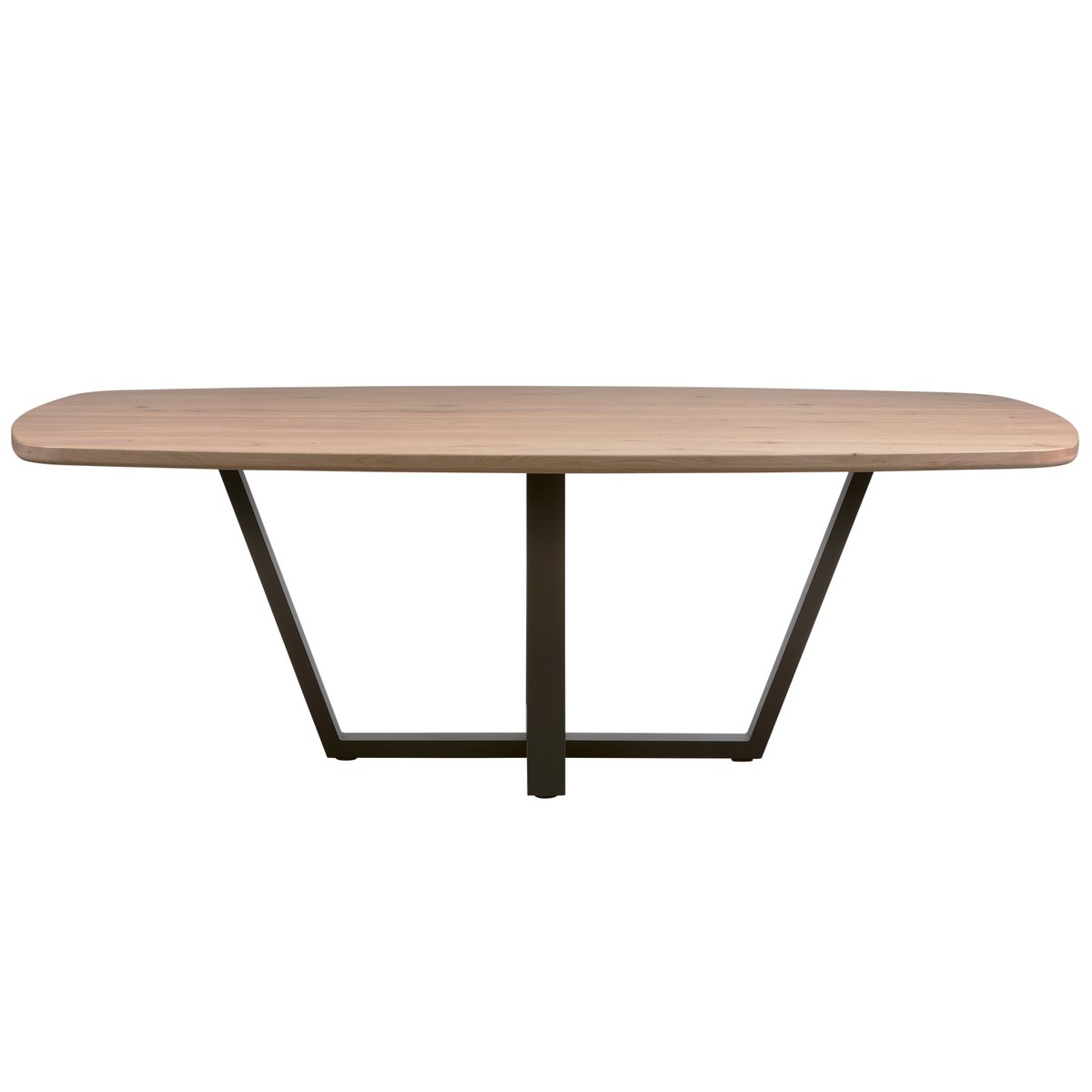 Pied de table en métal TABLO noir mat, WOOOD