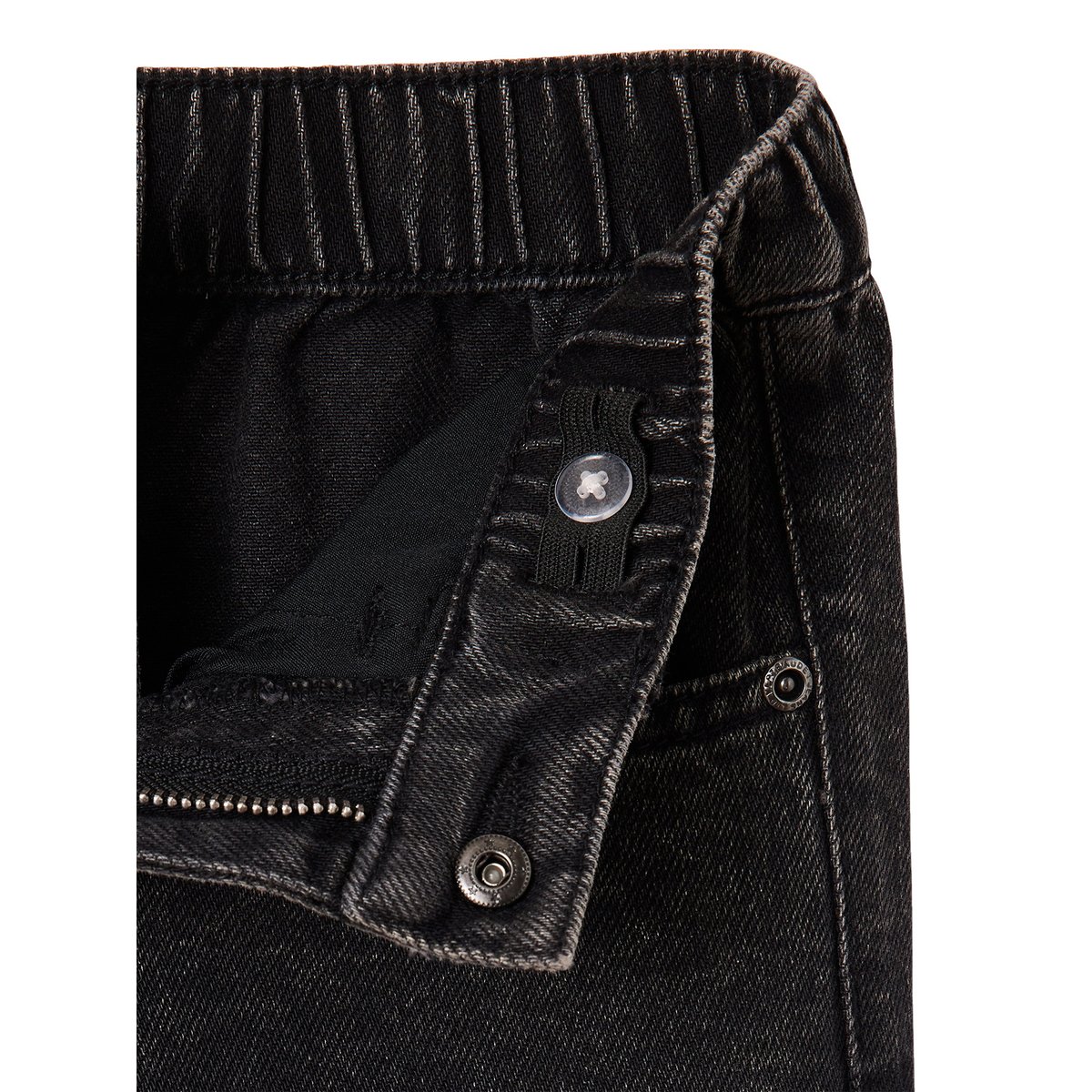 Jean loose morphologie medium noir, VERTBAUDET