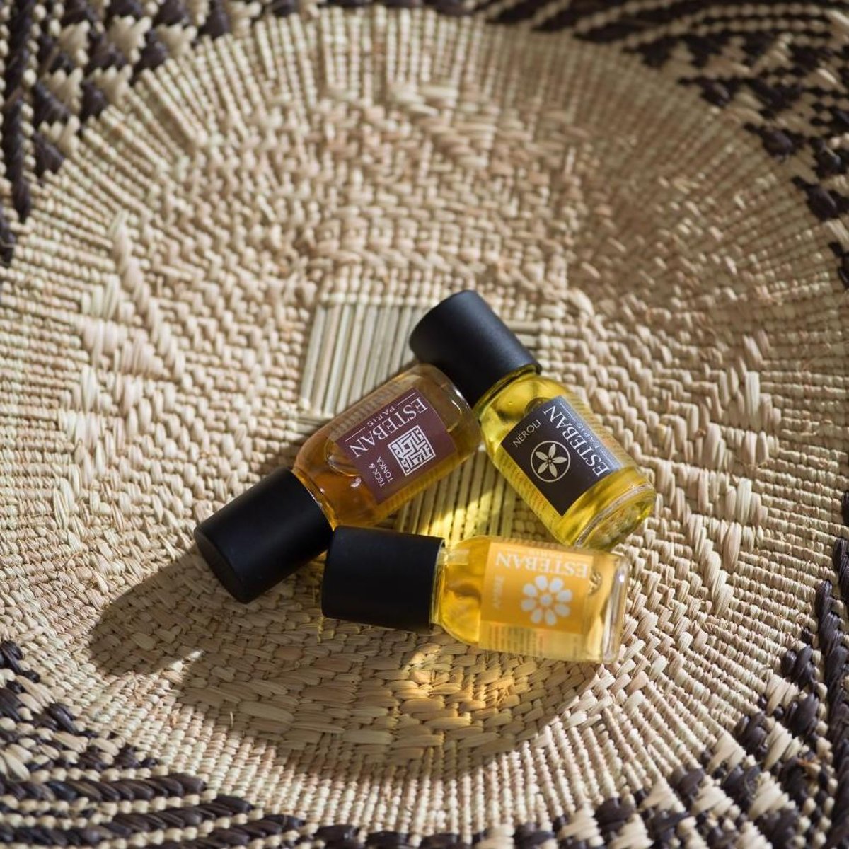 Parfum d'intérieur - Concentré de parfum teck et tonka 15 ml transparent, ESTEBAN