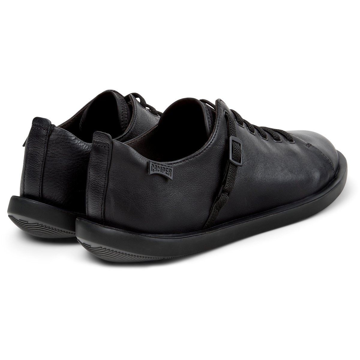 Derbies Cuir daim WAGON noir, CAMPER