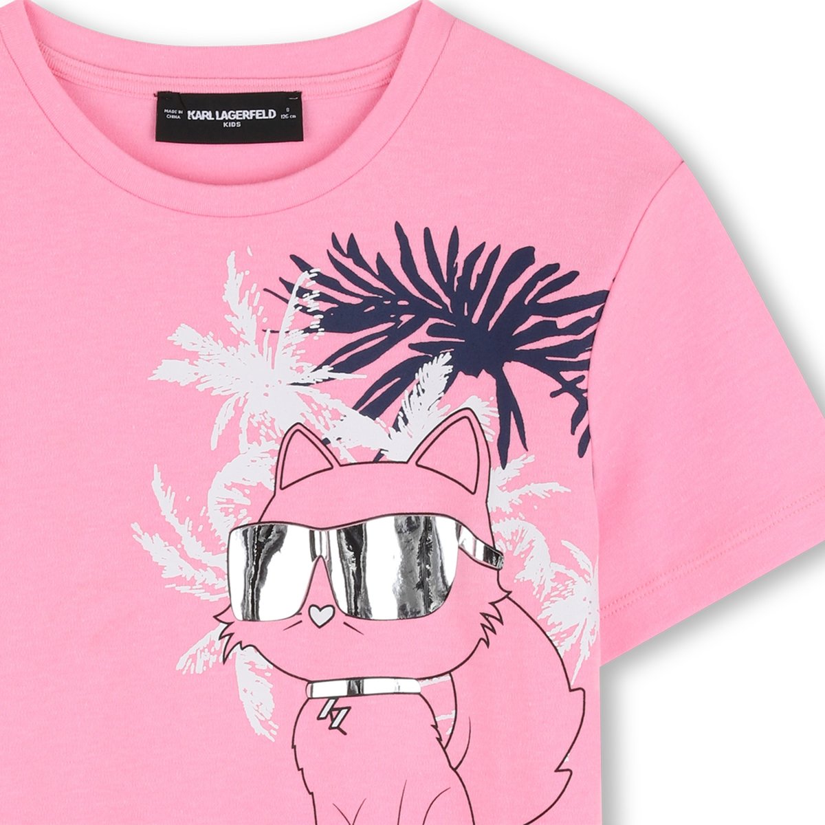 Tee-shirt manches courtes malabar, KARL LAGERFELD KIDS