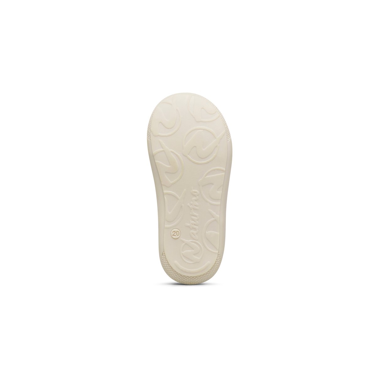 Chaussures premiers pas en cuir COCOON blanc crème-, NATURINO