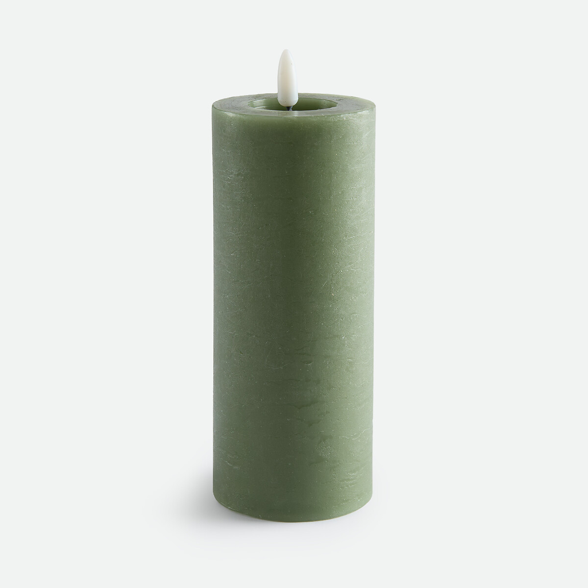 Bougie LED colorée, hauteur 19 cm, CASPAR vert, LA REDOUTE INTERIEURS