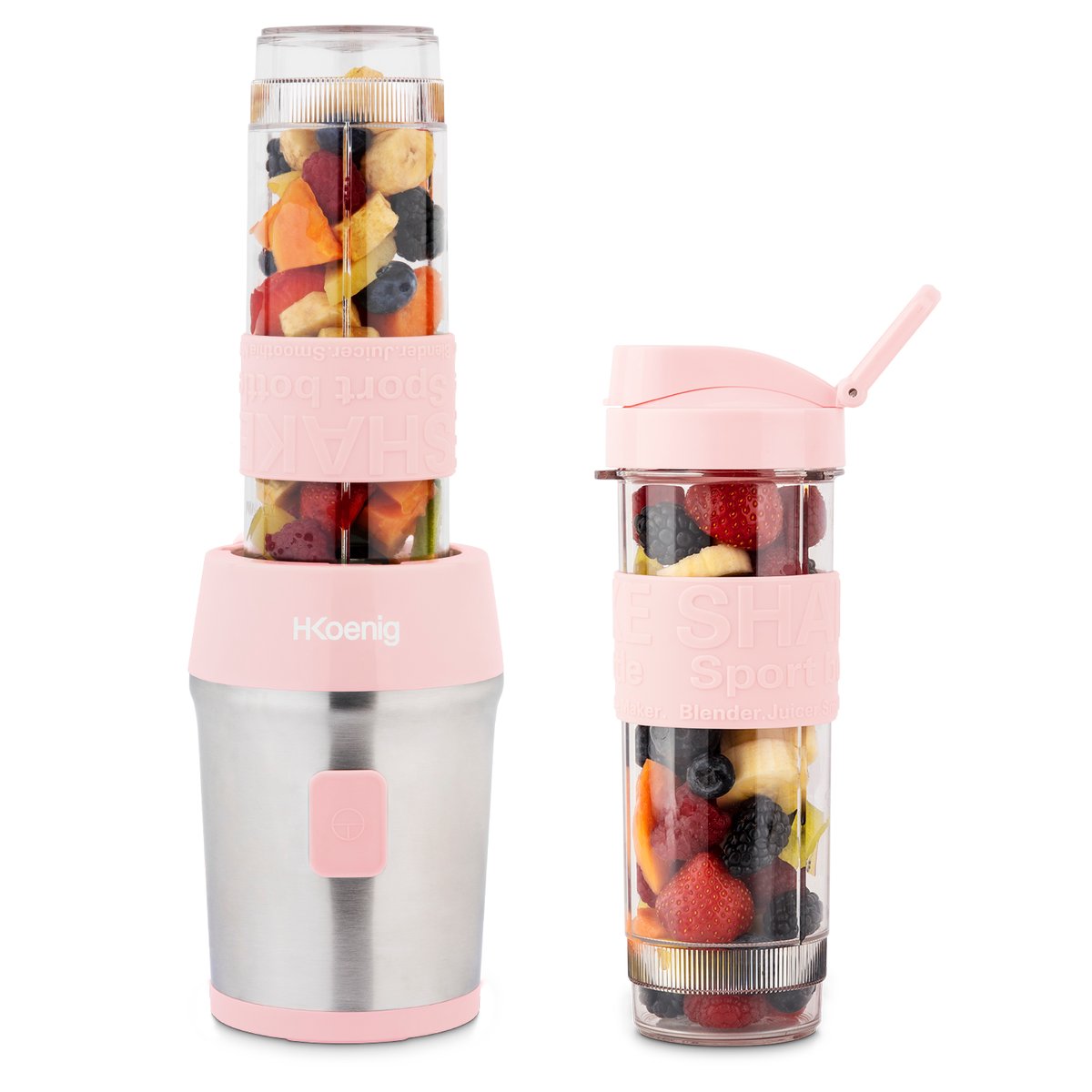 mini blender - smoo rose, H.KOENIG