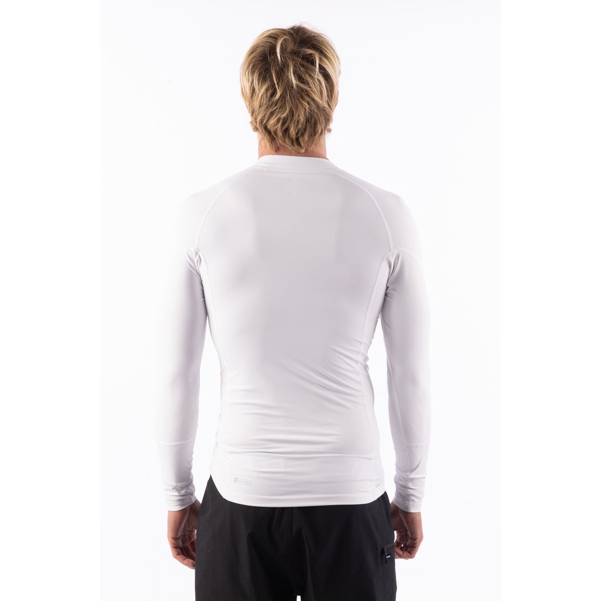 T-shirt anti-UV ajusté à manches longues pour homme AZ blanc, RIP CURL