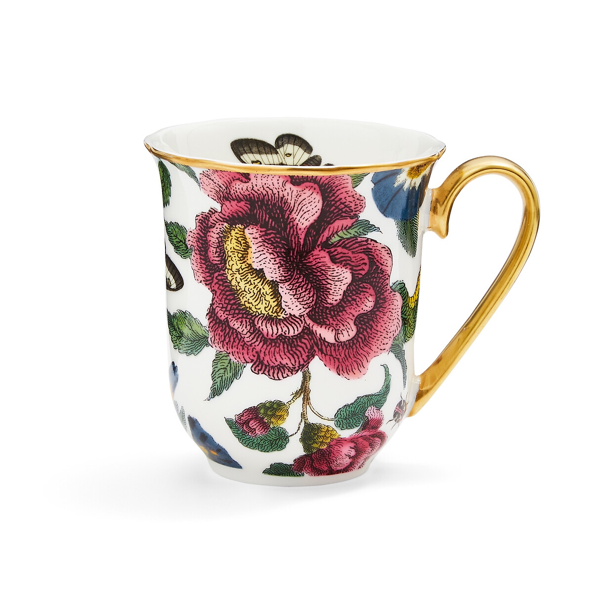 Creatures of Curiosity Floral Mug white, SPODE