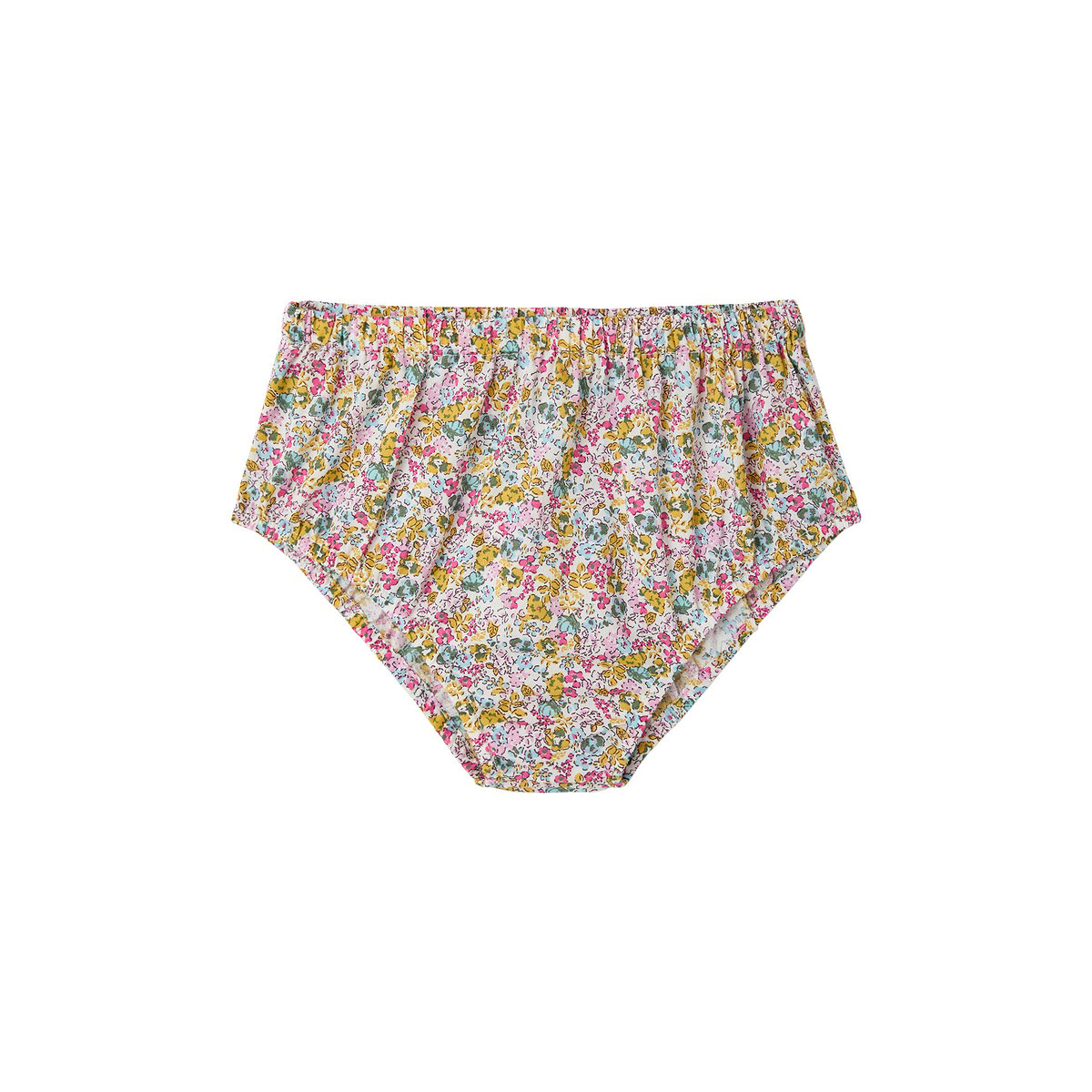 Robe avec culotte assortie coton bio multicolore, ENVIE DE FRAISE