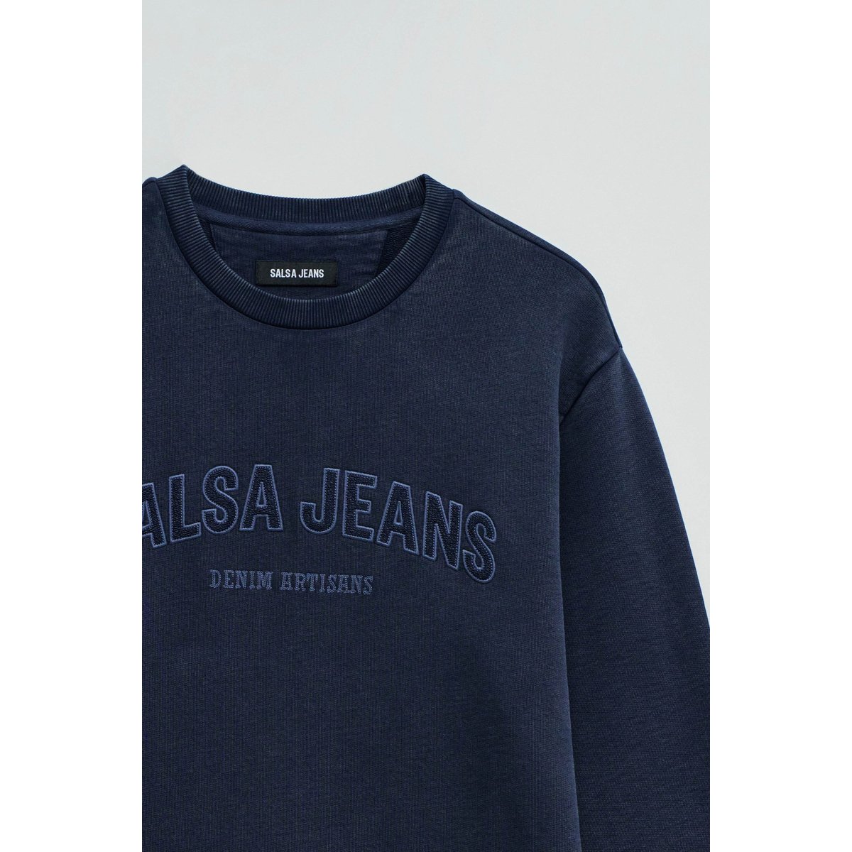 SWEATSHIRT AVEC BRANDING bleu foncé, SALSA JEANS